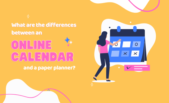 The Difference Between an Online Calendar and a Planner